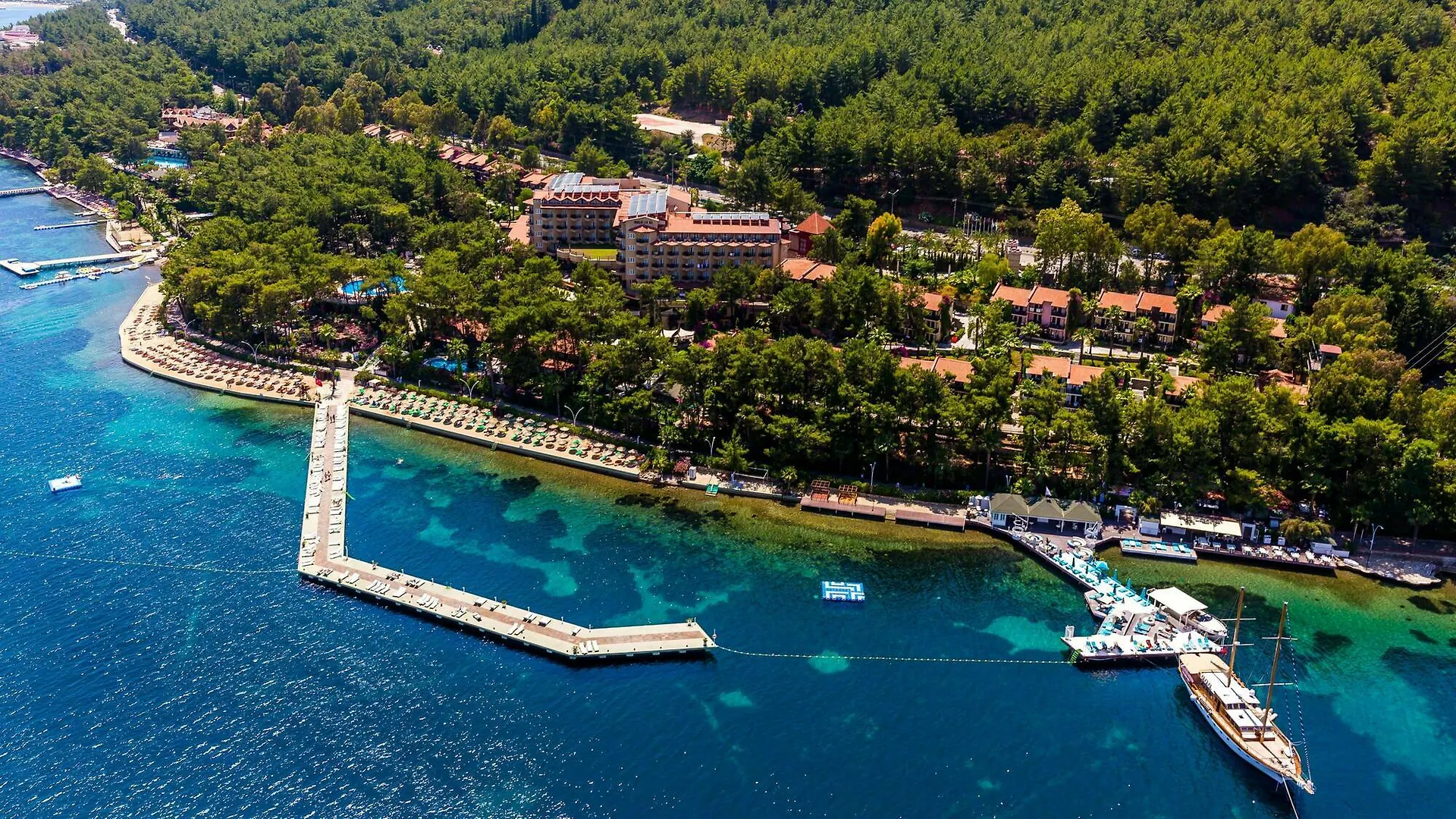 Grand Yazici Club Marmaris Palace location